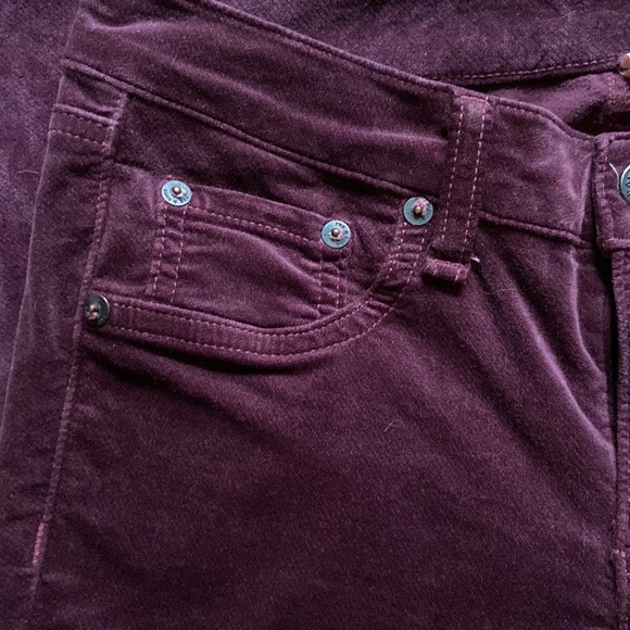 rag & bone Velvet Skinny Jeans - Picture 4 of 12